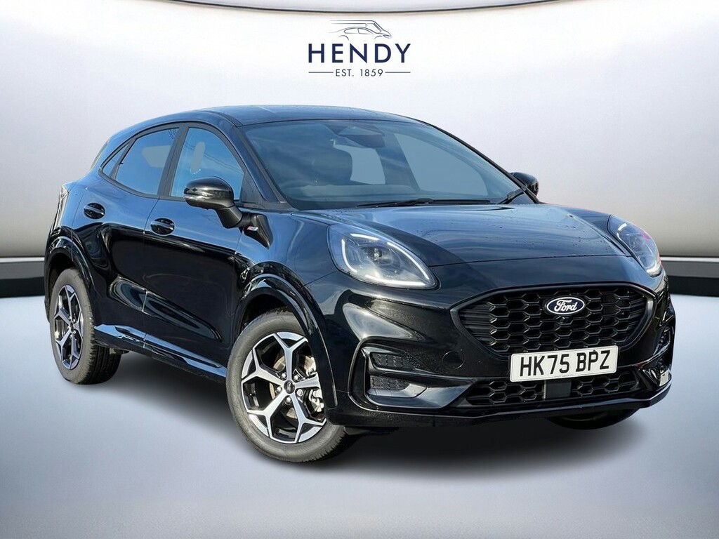 Ford Puma 1.0 Ecoboost Hybrid Mhev St-line Dct Black