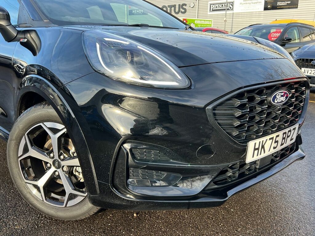 Ford Puma 1.0 Ecoboost Hybrid Mhev St-line Dct HK75BPZ Black #3