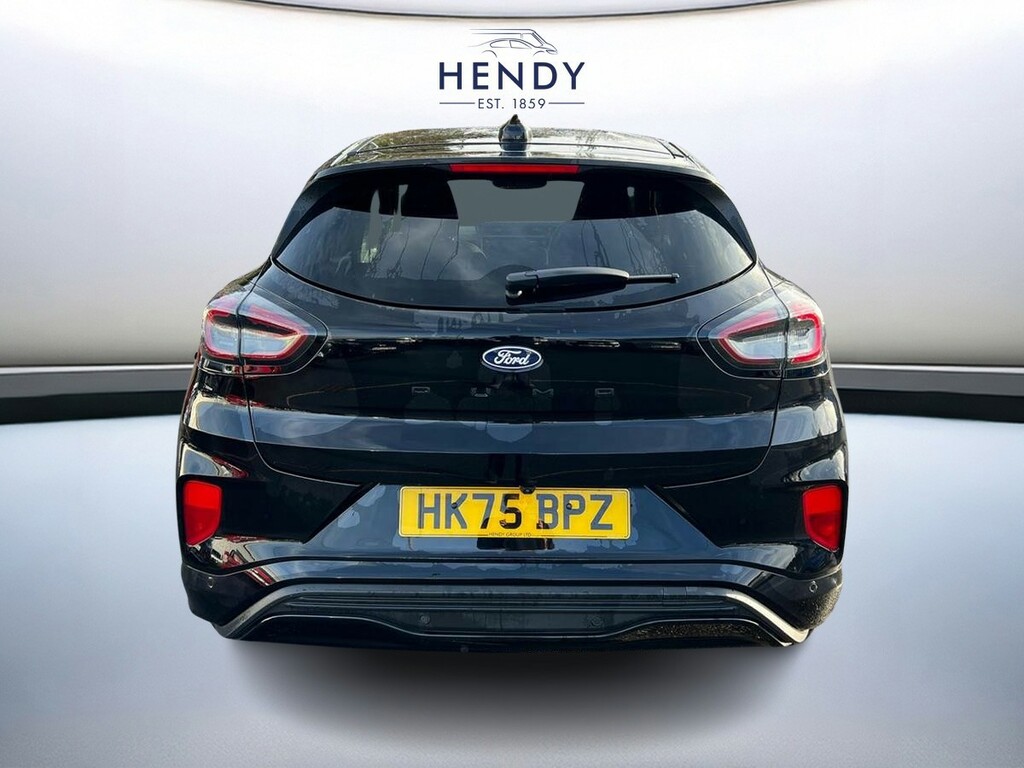 Ford Puma 1.0 Ecoboost Hybrid Mhev St-line Dct HK75BPZ Black #5