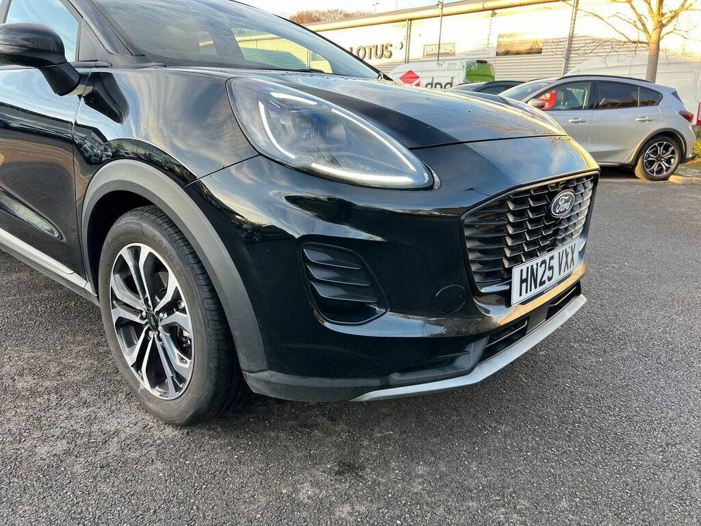 Ford Puma 1.0 Ecoboost Hybrid Mhev Titanium HN25VXX Black #3