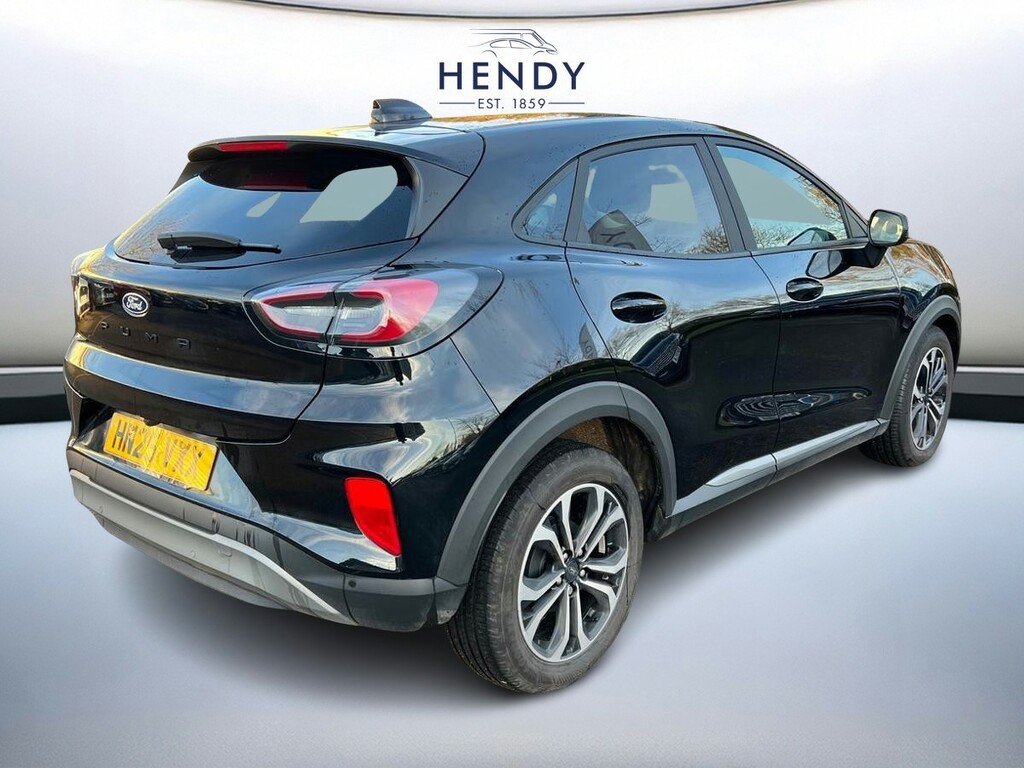 Ford Puma 1.0 Ecoboost Hybrid Mhev Titanium HN25VXX Black #4