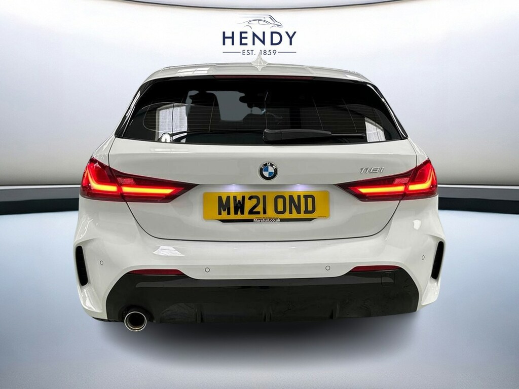 BMW 1 Series 118I M Sport MW21OND White #5