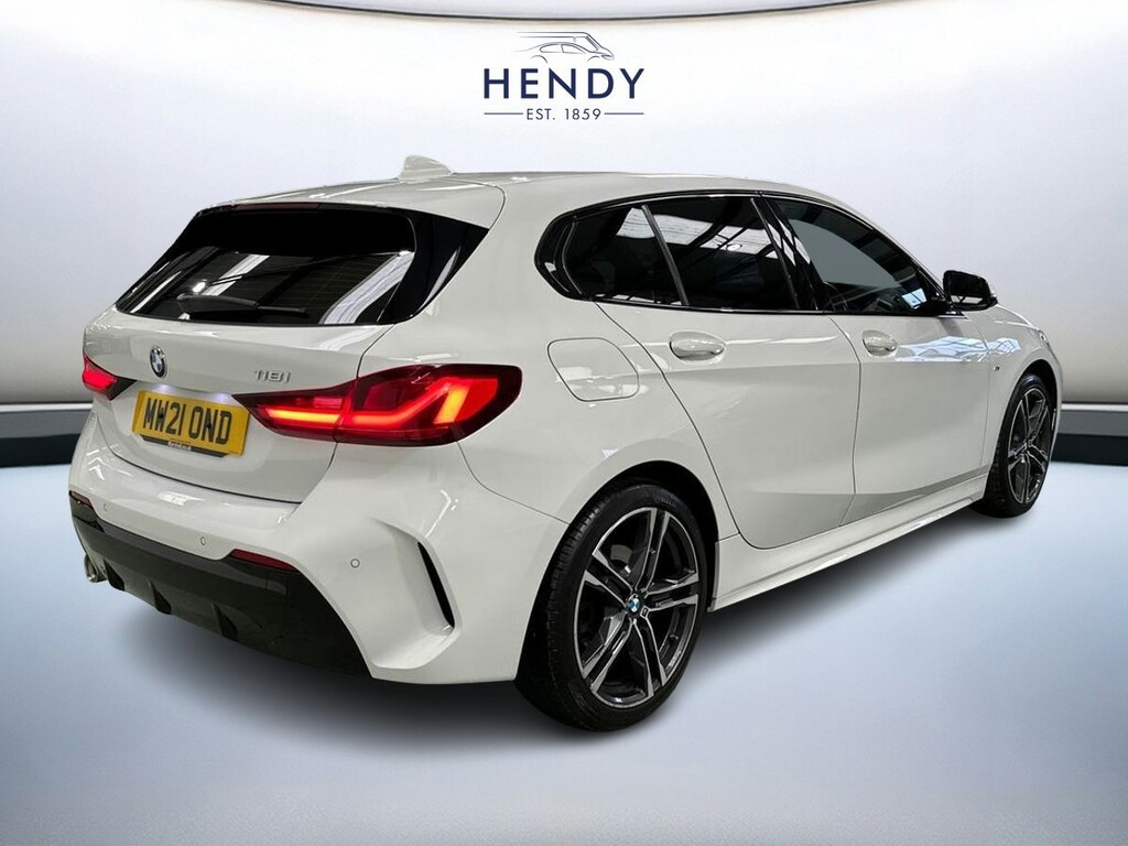 BMW 1 Series 118I M Sport MW21OND White #4