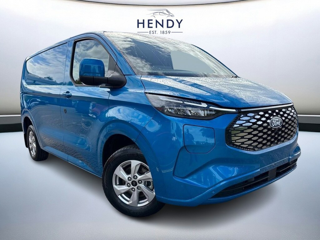 Ford Transit Custom 100Kw 65Kwh H1 Van Limited Blue