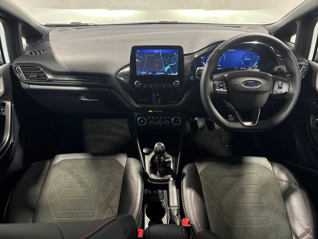 Ford Fiesta 1.0 Ecoboost St-line X LK23UOA White #3
