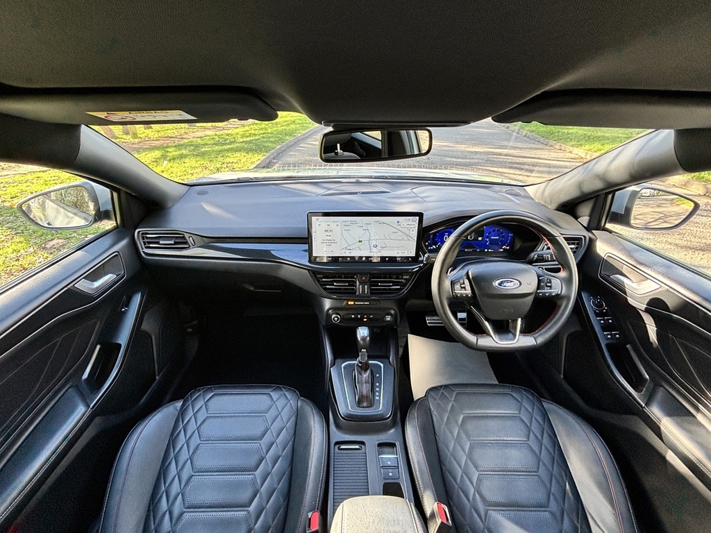 Ford Focus 1.0 Ecoboost Hybrid Mhev 155 St-line Vign CJ72VUP Silver #3