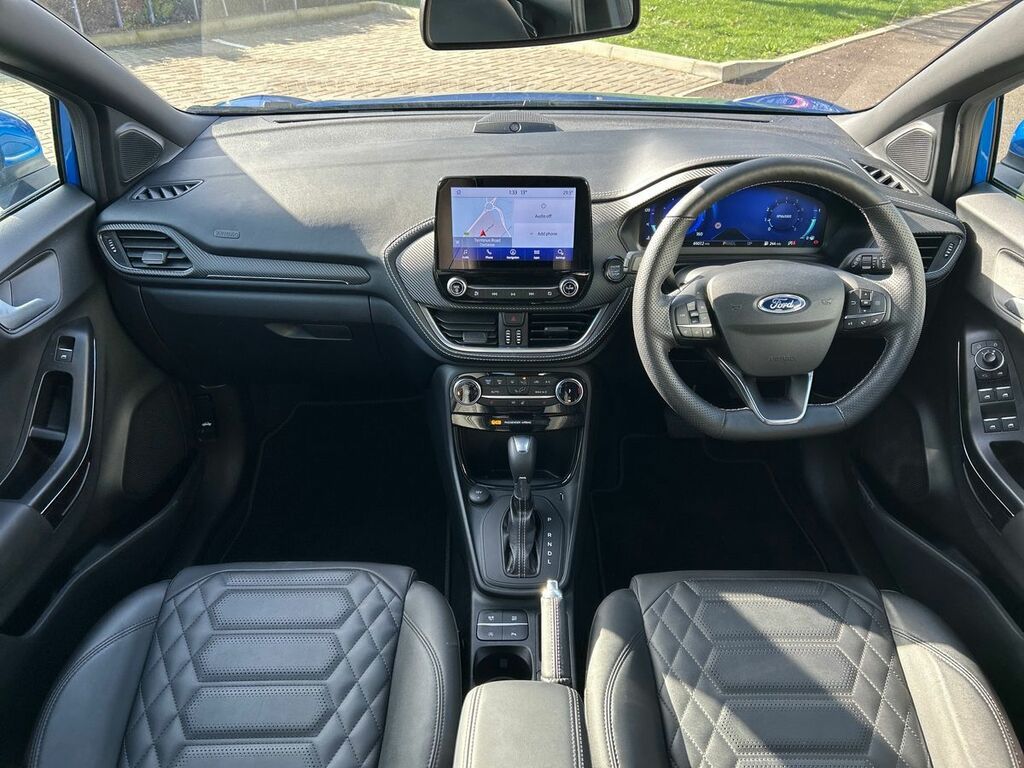 Ford Puma 1.0 Ecoboost Hybr Mhev 155 St-line Vignale Dct EK73GOJ Blue #3