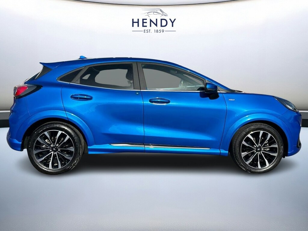 Ford Puma 1.0 Ecoboost Hybr Mhev 155 St-line Vignale Dct EK73GOJ Blue #2
