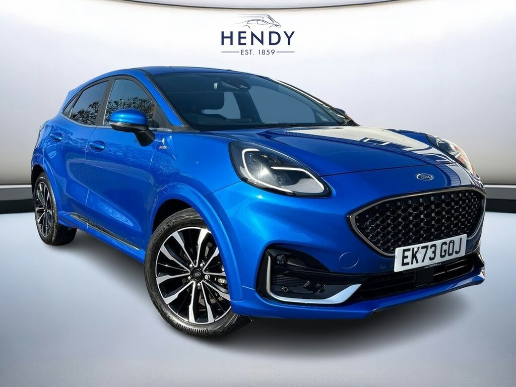 Ford Puma 1.0 Ecoboost Hybr Mhev 155 St-line Vignale Dct Blue