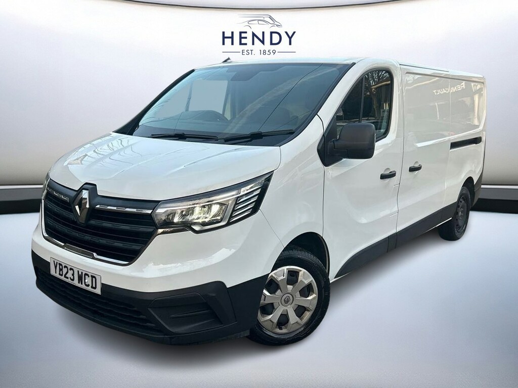 Renault Trafic Ll30 Blue Dci 130 Start Van YB23WCD White #6