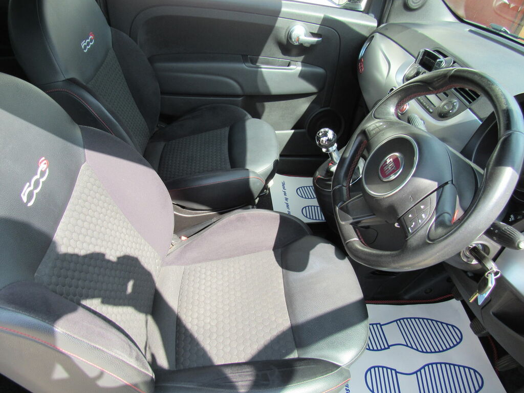 Fiat 500 S 35 A Year Tax Cheap Insurance SJ63JGX Grey #6