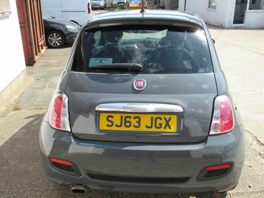 Fiat 500 S 35 A Year Tax Cheap Insurance SJ63JGX Grey #4