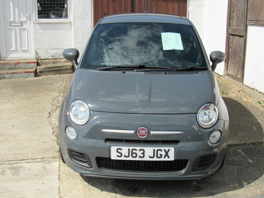 Fiat 500 S 35 A Year Tax Cheap Insurance Grey