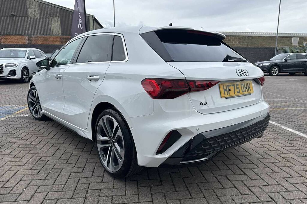 Audi A3 S Line Tfsi 150 Ps S Tronic HF75OHK White #3