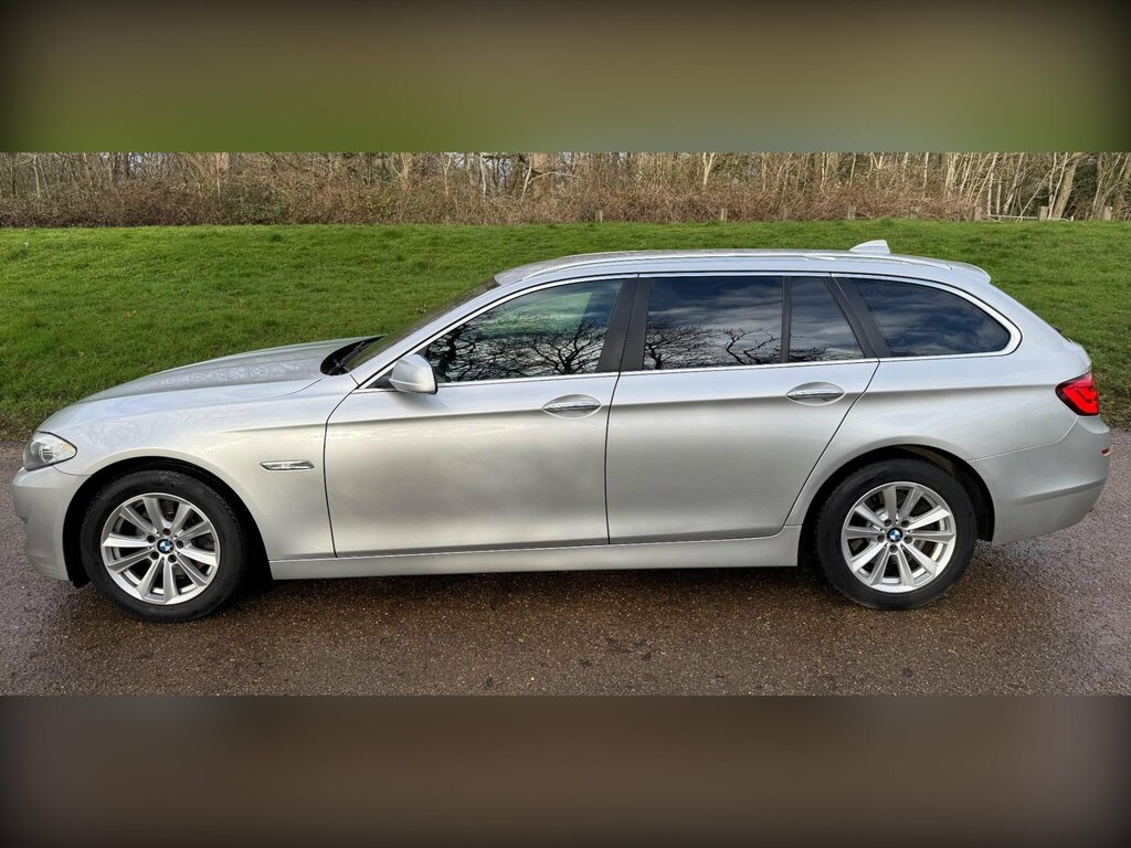 BMW 5 Series 2.0 520D Se Touring Euro 5 Ss BD62DJE Silver #5