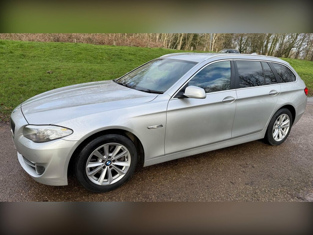 BMW 5 Series 2.0 520D Se Touring Euro 5 Ss BD62DJE Silver #4