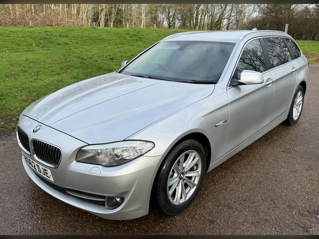 BMW 5 Series 2.0 520D Se Touring Euro 5 Ss BD62DJE Silver #3