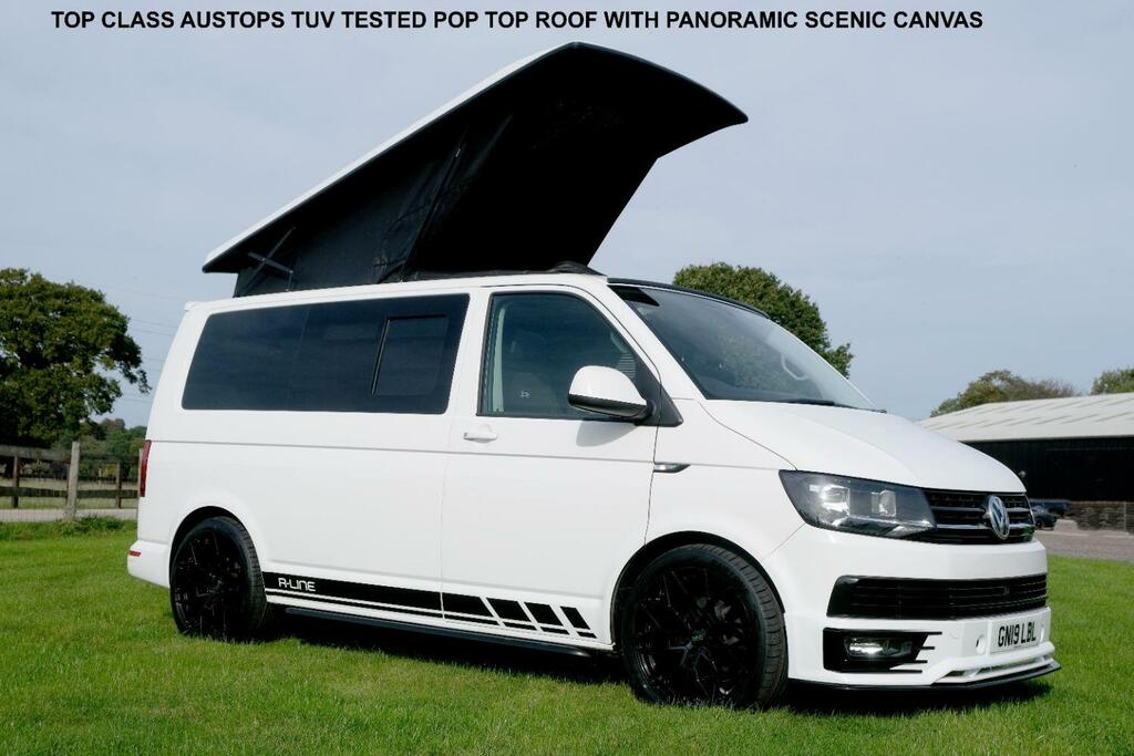 Volkswagen Transporter Camper Van 2.0 Tdi T30 Bluemotion Tech Highline 2 GN19LBL White #2