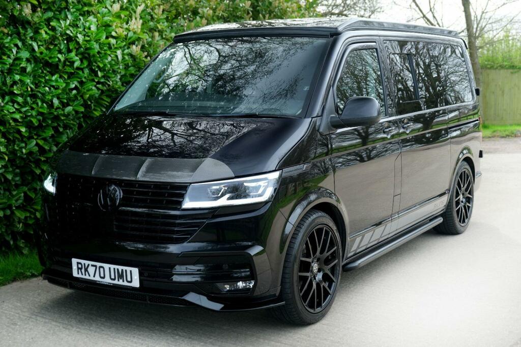 Volkswagen Transporter Camper Van 2.0 Tdi T30 Highline 2021 RK70UMU Black #3