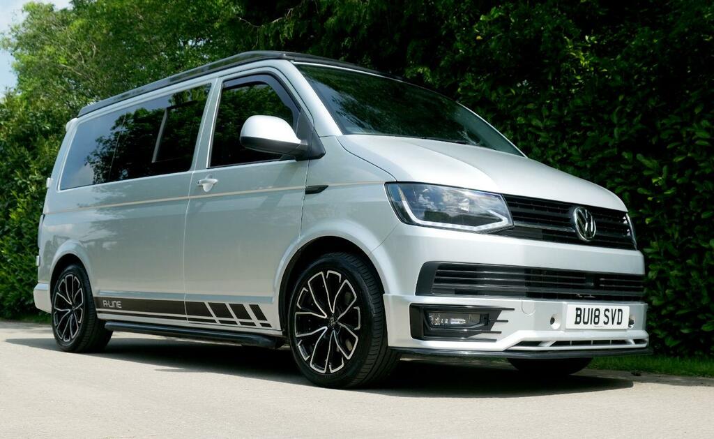 Volkswagen Transporter Panel Van T28 Tdi Pv Highline Bmt 2018 Silver #3