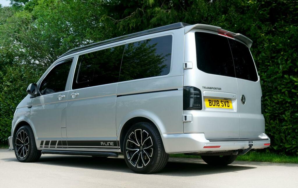 Volkswagen Transporter Panel Van T28 Tdi Pv Highline Bmt 2018 Silver #4