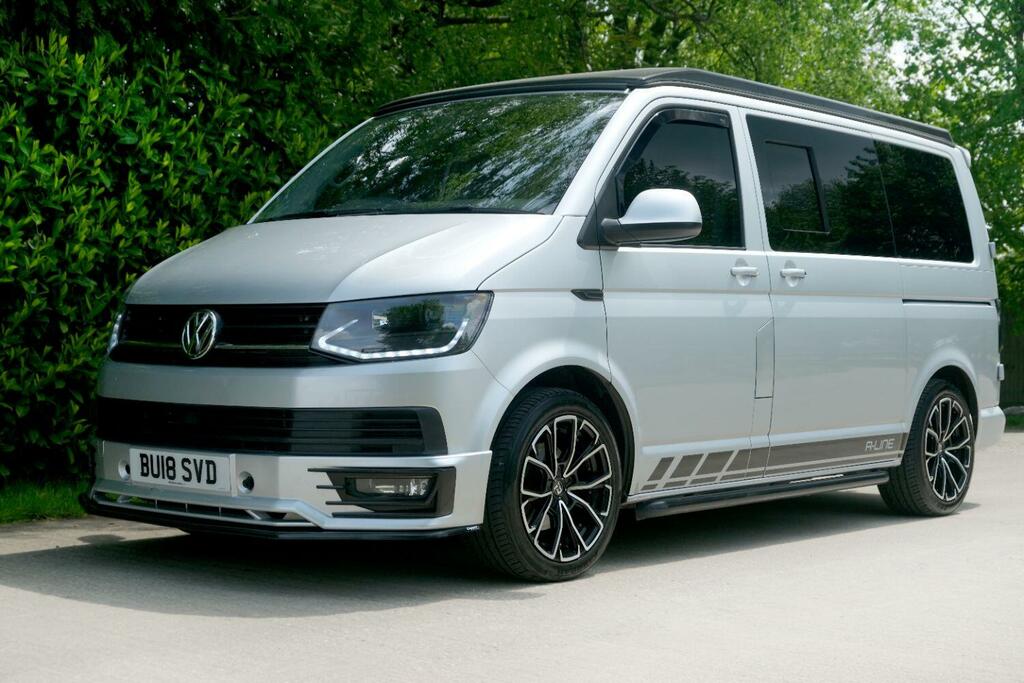 Volkswagen Transporter Panel Van T28 Tdi Pv Highline Bmt 2018 Silver #2