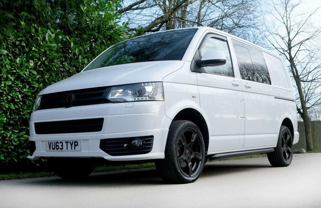 Volkswagen Transporter Combi Van 2.0 Tdi T30 Highline 2013 VU63TYP White #2