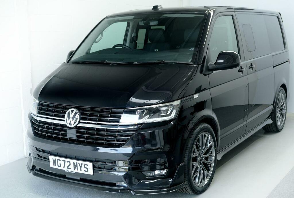Volkswagen Transporter Combi Van 2.0 Tdi T32 Highline Kombi 150 Bhp Dsg WG72MYS Black #2