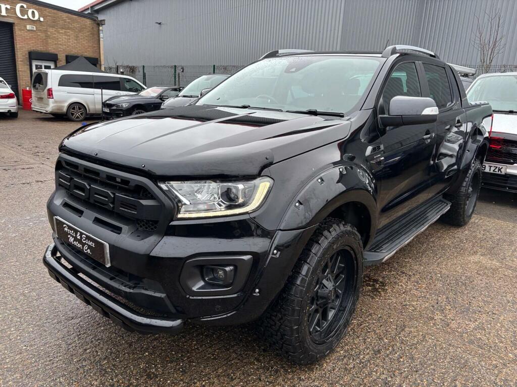 Ford Ranger Pickup 2.0 Ecoblue Wildtrak 4Wd Euro 6 Ss BJ72XUN Black #3