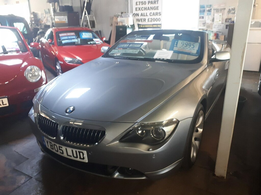 BMW 6 Series 645 Ci 4.4 V8 Convertible From 7,995 Grey