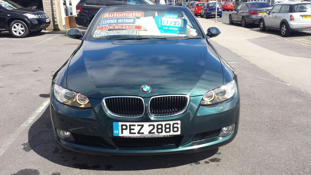BMW 3 Series 320I Se Convertible From 5,995 Retail Green