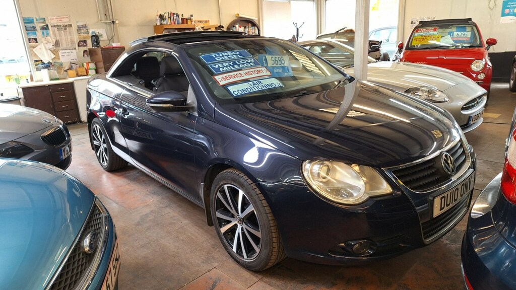 Volkswagen EOS 2.0 Tdi Cr Se Hardtop Convertible From 4,8 Blue