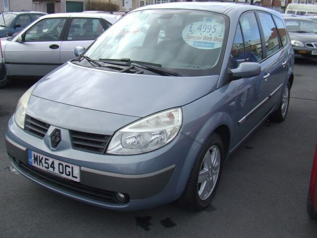 Renault Grand Scenic 1.9 Dci Dynamique 7 Seater From 3,495 Re MK54OGL Blue #4