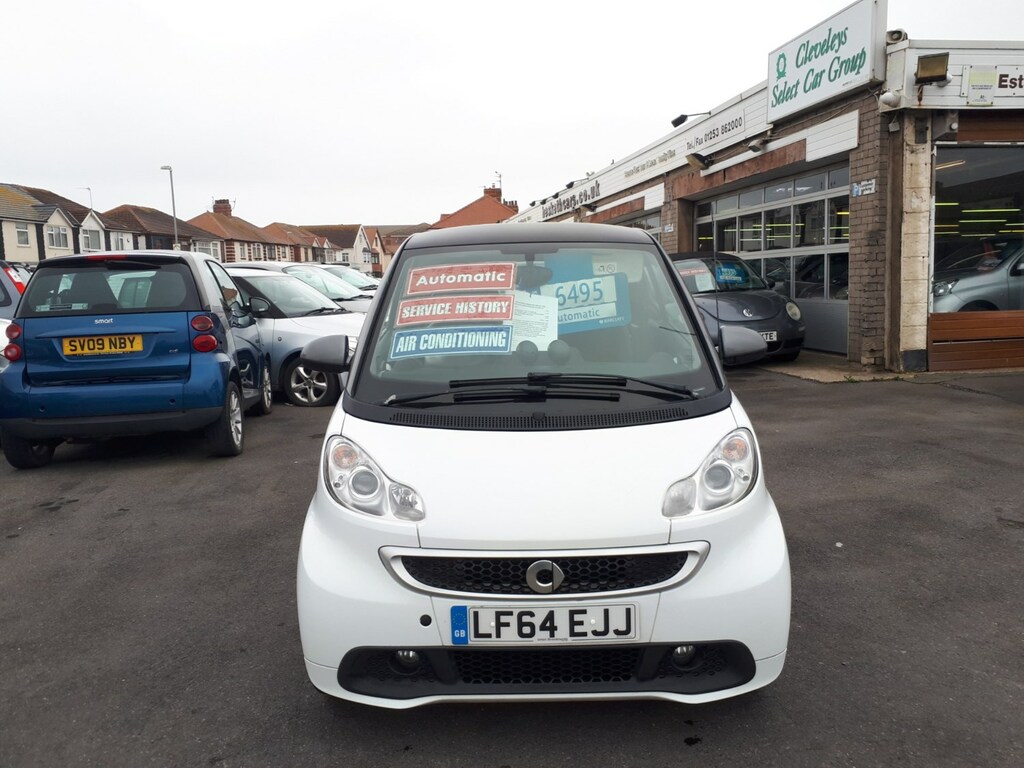 Smart Fortwo Coupe Coupe Pulse 1.0 Mhd Softouch From 5,495 White