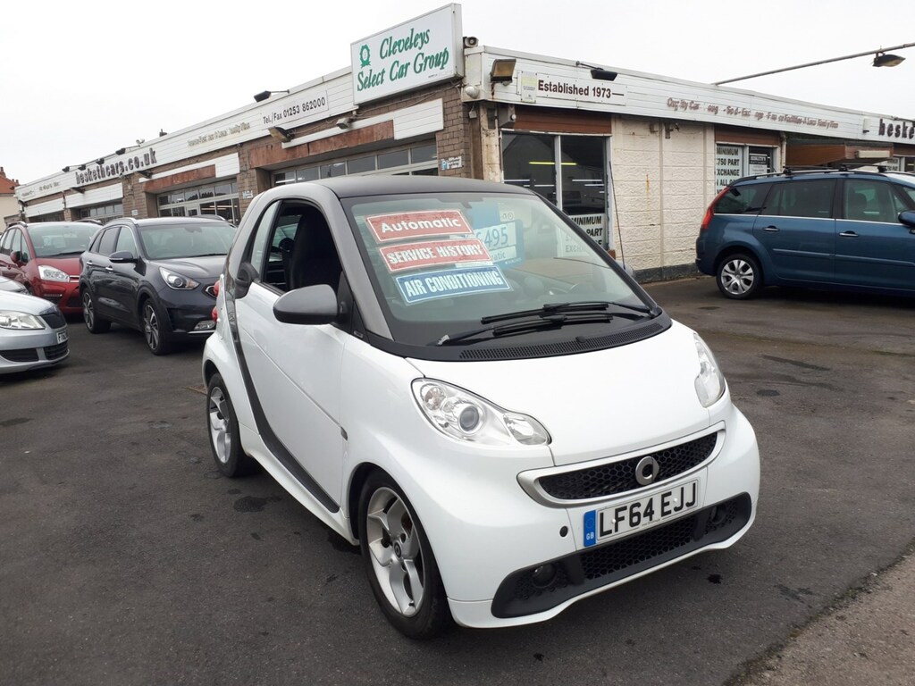 Smart Fortwo Coupe Coupe Pulse 1.0 Mhd Softouch From 5,495 LF64EJJ White #3