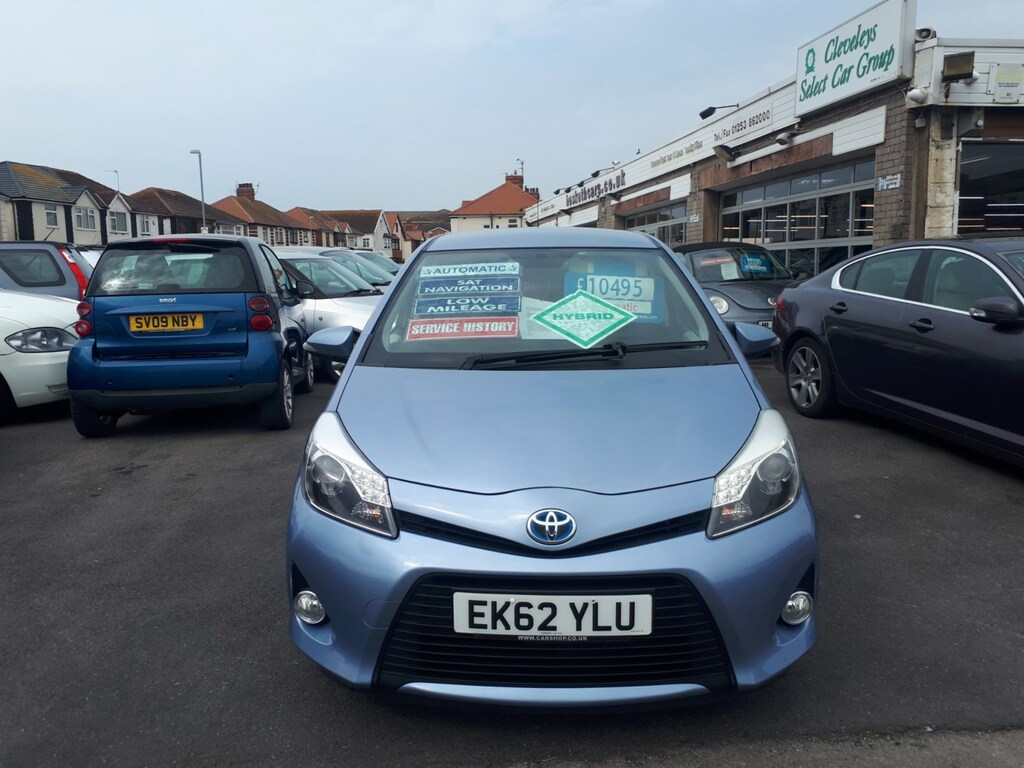 Toyota Yaris 1.5 Vvt-i Hybrid T4 Cvt 5-Door From 8,6 Blue
