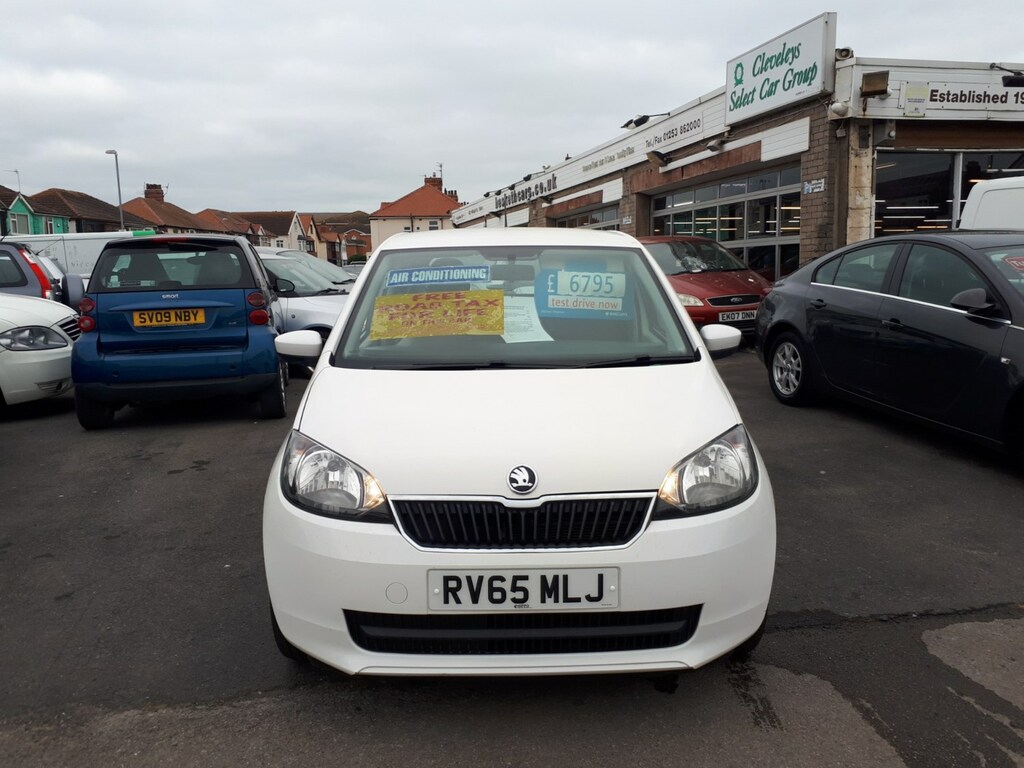 Skoda Citigo 1.0 Mpi Se 5-Door From 5,995 Retail Package White