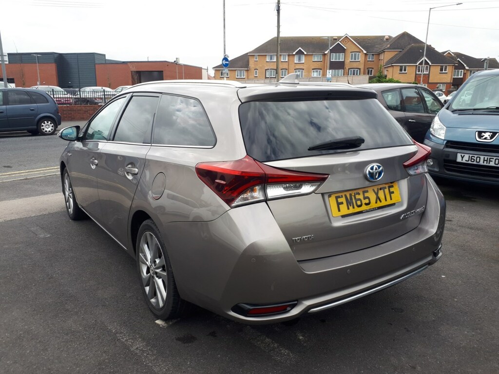 Toyota Auris Estate 1.8 Hybrid Excel Cvt 5-Door From FM65XTF Brown #5