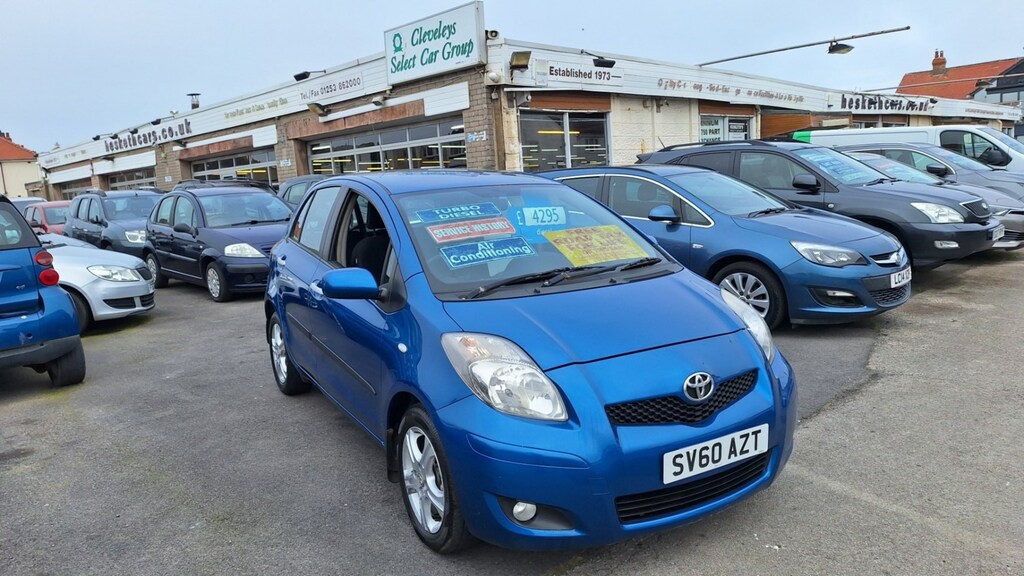 Toyota Yaris 1.4 D-4d Tr 5-Door From 3,195 Retail Pac Blue #3