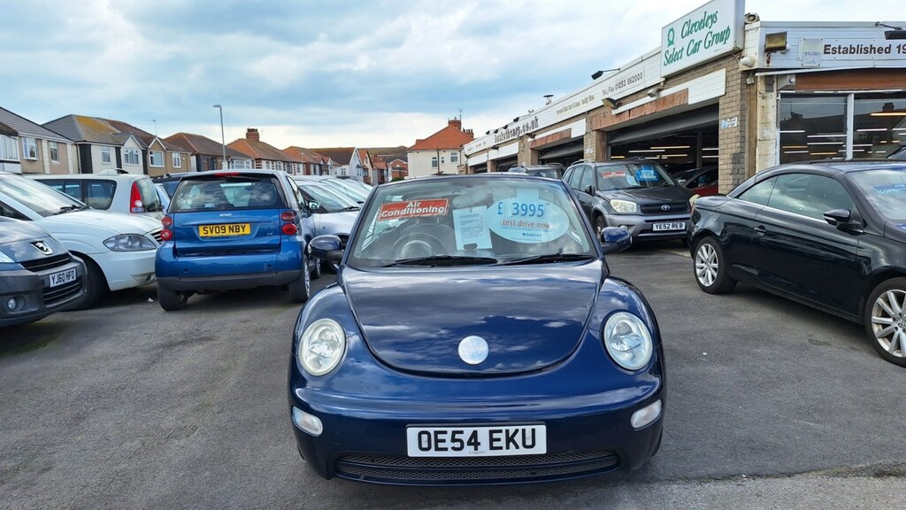 Volkswagen Beetle 2.0 Convertible From 2,995 Retail Package Blue
