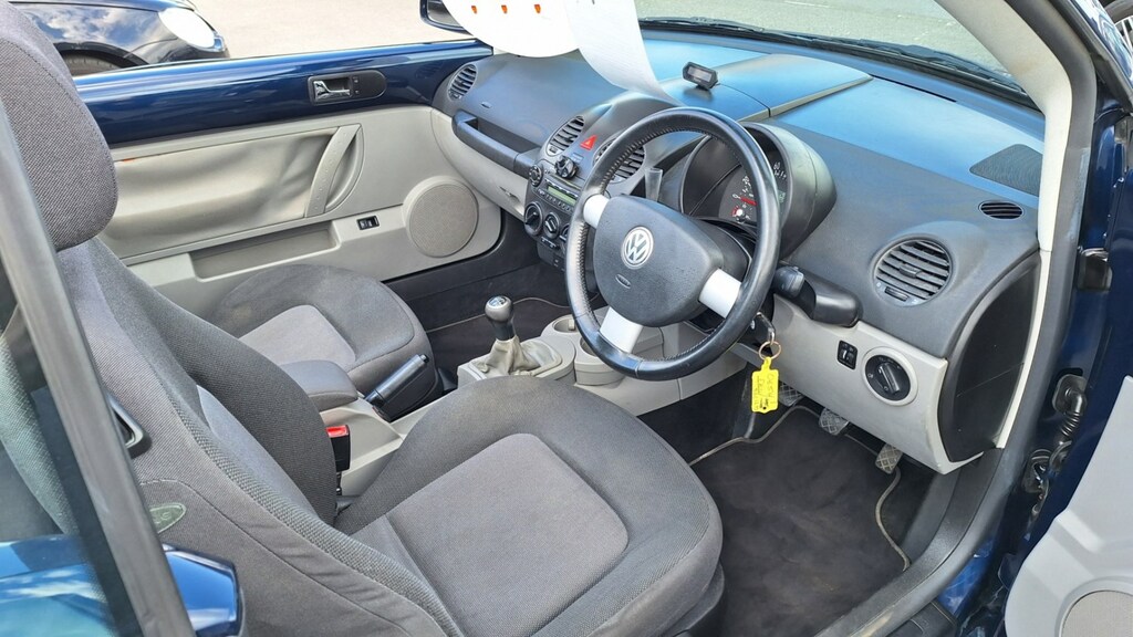 Volkswagen Beetle 2.0 Convertible From 2,995 Retail Package OE54EKU Blue #6