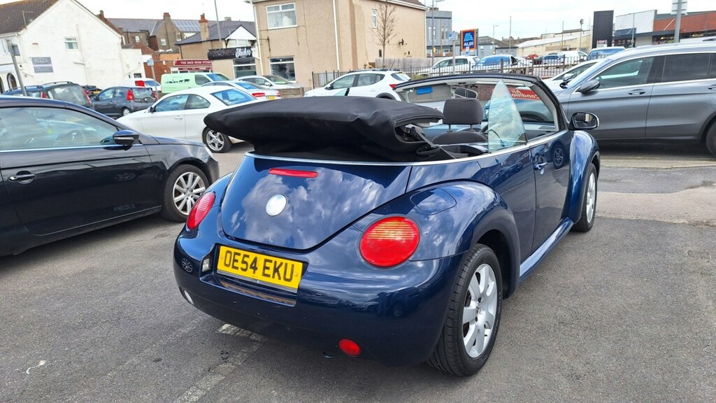 Volkswagen Beetle 2.0 Convertible From 2,995 Retail Package OE54EKU Blue #4