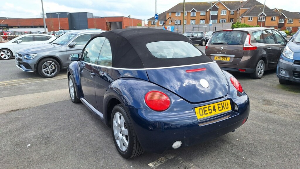 Volkswagen Beetle 2.0 Convertible From 2,995 Retail Package OE54EKU Blue #5