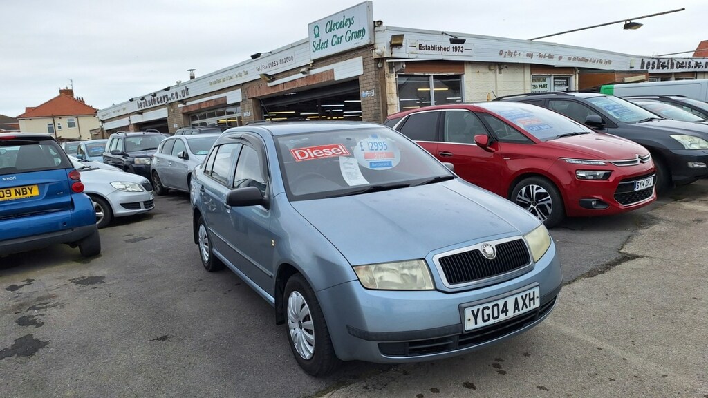 Skoda Fabia 1.9 Sdi 4-Door Saloon From 2,195 Retail Grey #3