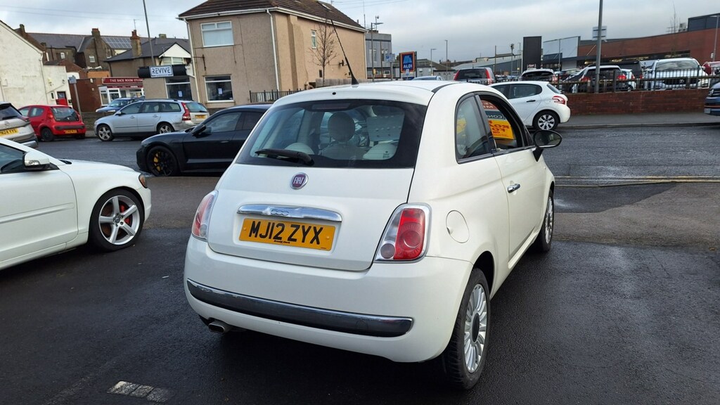 Fiat 500 1.2 Lounge 3-Door From 5,195 Retail Package White #4