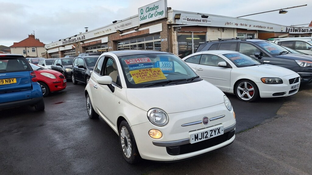 Fiat 500 1.2 Lounge 3-Door From 5,195 Retail Package White #3