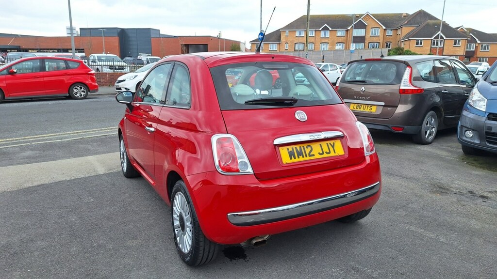 Fiat 500 1.2 Lounge 3-Door From 4,495 Retail Package WM12JJY Red #5