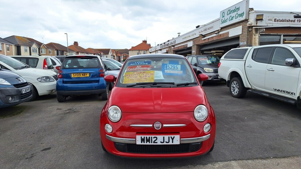 Fiat 500 1.2 Lounge 3-Door From 4,495 Retail Package Red