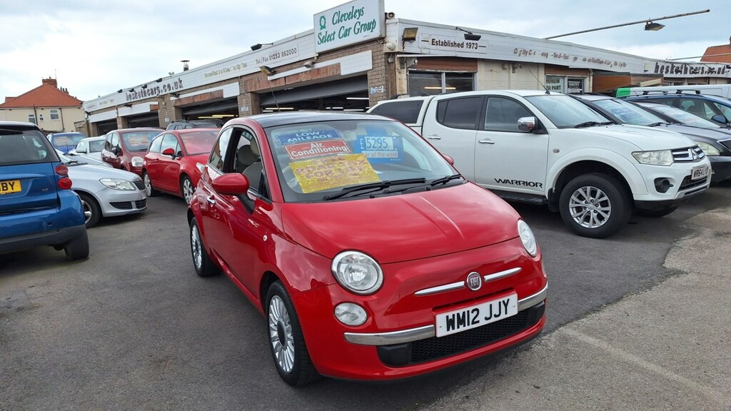 Fiat 500 1.2 Lounge 3-Door From 4,495 Retail Package WM12JJY Red #3