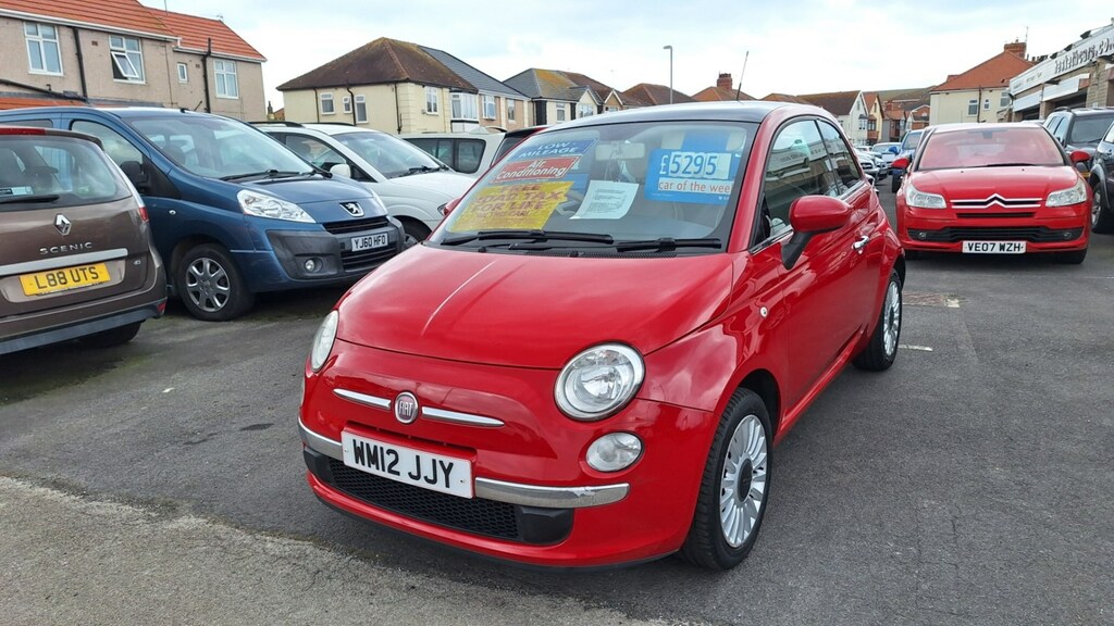 Fiat 500 1.2 Lounge 3-Door From 4,495 Retail Package WM12JJY Red #2